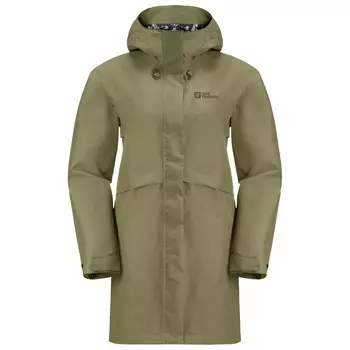 Пальто Jack Wolfskin Women's Capeest Coat, цвет Bay Leaf