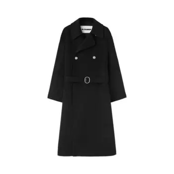 Пальто Jil Sander Sport Coat Black, черный