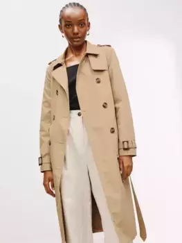 Пальто John Lewis Trench, цвет stone