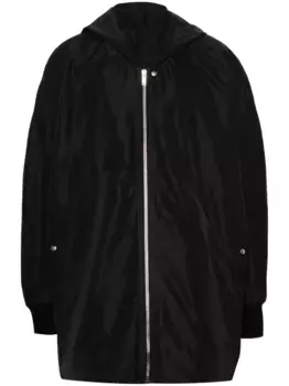 Пальто Jumbo Peter с капюшоном Rick Owens, черный