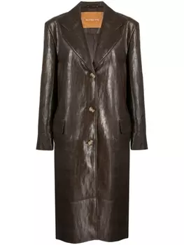 Пальто Kara из искусственной кожи Rejina Pyo, коричневый
