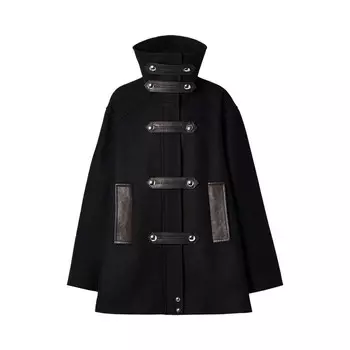 Пальто Khaite Melbo Coat Black, черный