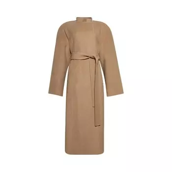 Пальто Khaite Rothen Coat Camel, желто-коричневый