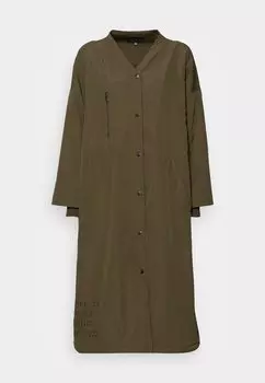 Пальто классическое Culture, оливковый
