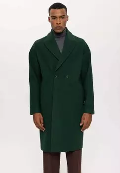 Пальто классическое Double Breasted Antioch, зеленый