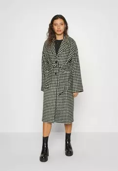 Пальто классическое Edited, черно-белый