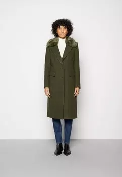 Пальто классическое Guess, зеленый