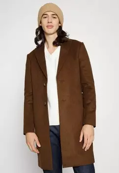 Пальто классическое Isaac Dewhirst, коричневый