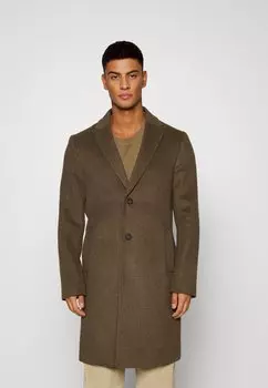 Пальто классическое Isaac Dewhirst, коричневый