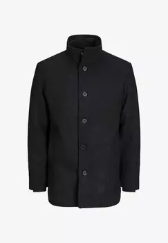 Пальто классическое Jack & Jones на пуговицах, черный
