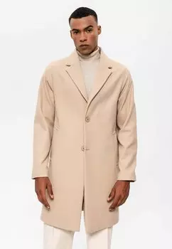 Пальто классическое Lapel Collar Antioch, бежевый
