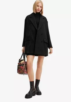 Пальто классическое M Christian Lacroix Doublebrested Desigual, черный