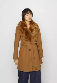 Пальто классическое Vila Petite, бежевый