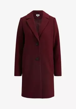 Пальто классическое We Fashion, бордовый