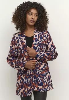 Пальто короткое Culture, животный принт