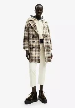 Пальто короткое Desigual, бежевый