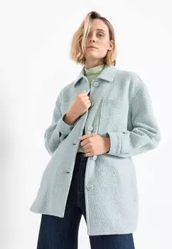 Пальто короткое Hessnatur, голубой