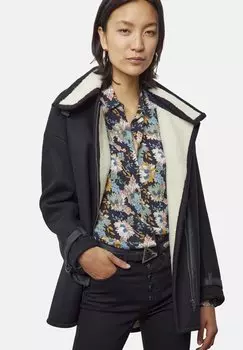 Пальто короткое Ikks, черный