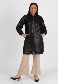 Пальто короткое Modanisa, черный