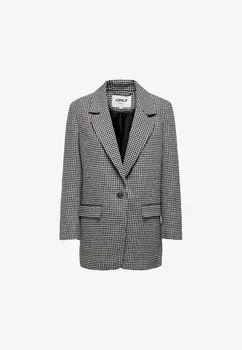 Пальто короткое ONLY, черно-белый