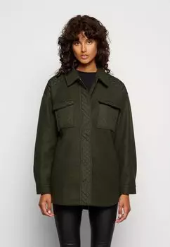 Пальто короткое ONLY, хаки