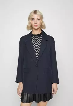 Пальто короткое ONLY, темно-синий