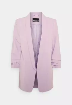 Пальто короткое Pieces, orchid bloom