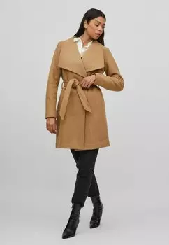 Пальто короткое Vila, светло-коричневый