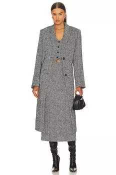 Пальто L'Academie June, цвет Black & White