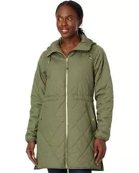 Пальто L.L.Bean Cozy Quilted, цвет Deep Olive