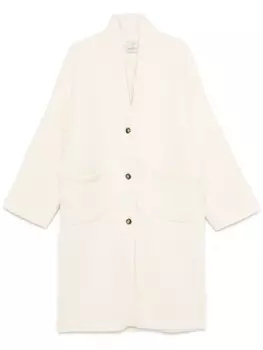 Пальто Laneus из букле, белый
