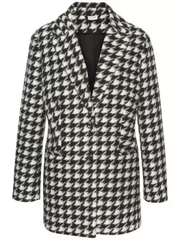 Пальто LASCANA, цвет schwarz-creme gemustert