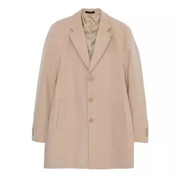 Пальто LC Waikiki Classic Slim Fit Jacket Collar, бежевый