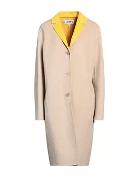 Пальто Loewe, бежевый
