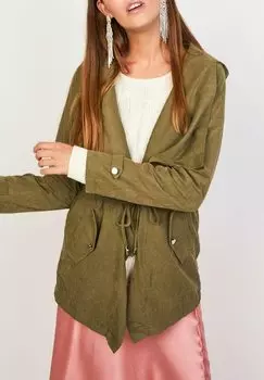 Пальто Love & Money, хаки