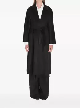 Пальто Ludmilla с поясом MAX MARA, черный