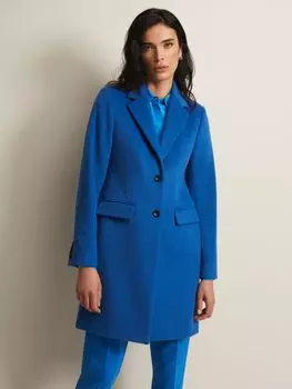 Пальто Lydia из смесовой шерсти Phase Eight, бирюзовый