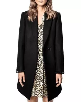 Пальто Marco с заклепками Zadig & Voltaire