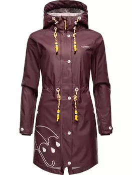 Пальто Marikoo Dancing Umbrella, цвет wine