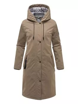 Пальто Marikoo Ledalaa 16, цвет stone brown