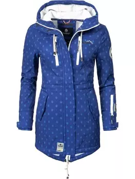 Пальто Marikoo Zimtzicke, цвет blue dots