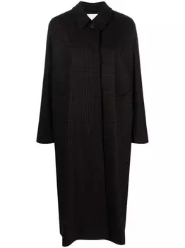 Пальто Mary в клетку Skall Studio, коричневый