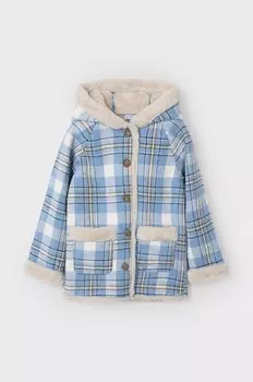 Пальто Mayoral с добавлением шерсти для детей, синий