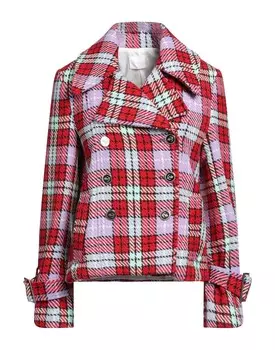 Пальто ..,Merci, красный