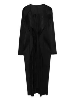 Пальто Merry Bicolor Pleats Please Issey Miyake, черный