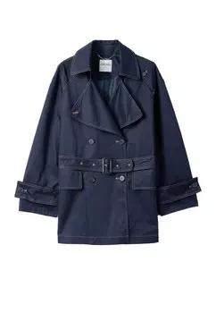 Пальто межсезонное Camomilla Italia Ted, темно-синий