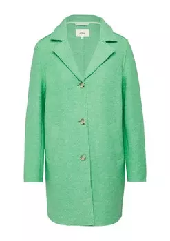 Пальто межсезонное s.Oliver, цвет mottled green