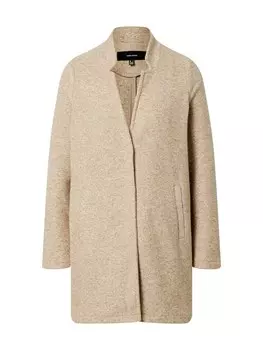 Пальто межсезонное VERO MODA Katrine, бежевый