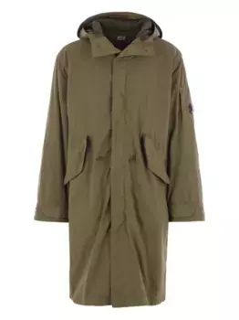 Пальто Micro Kei Explorer C.P. Company, зеленый