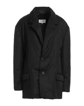 Пальто Mm6 Maison Margiela, черный